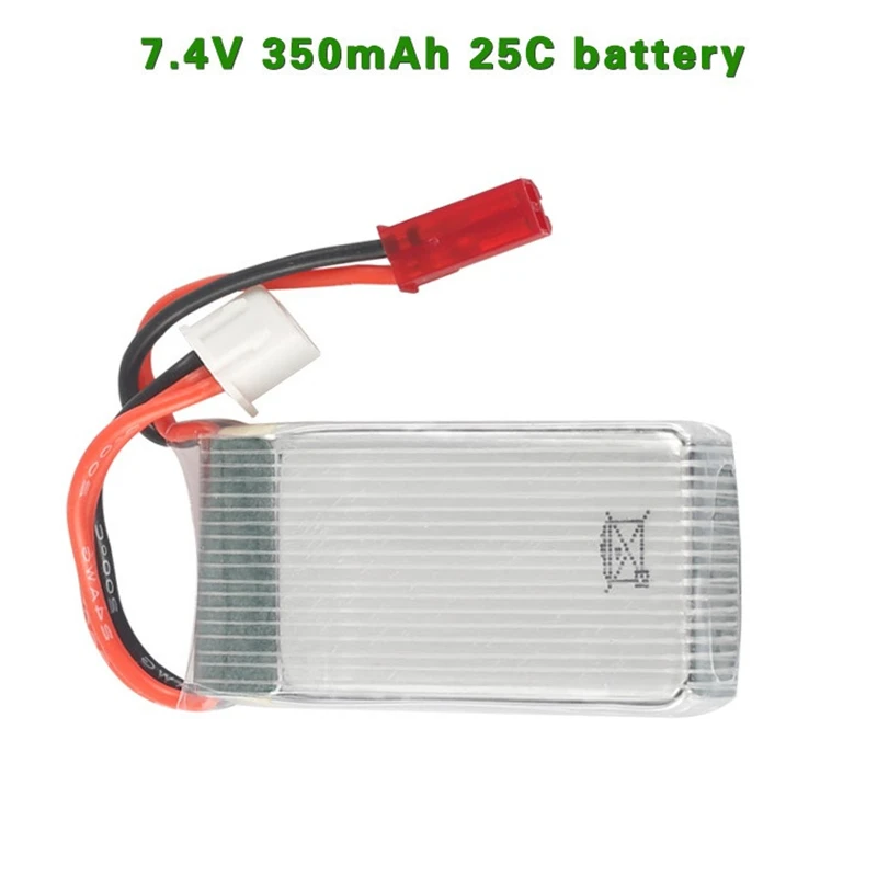 2s 7,4 v 350mah 35C Lipo батарея для MJX X401H X402 JXD 515 515W 515V батарея RC Mini FPV Дрон Квадрокоптер вертолеты 3,7 v 2 шт