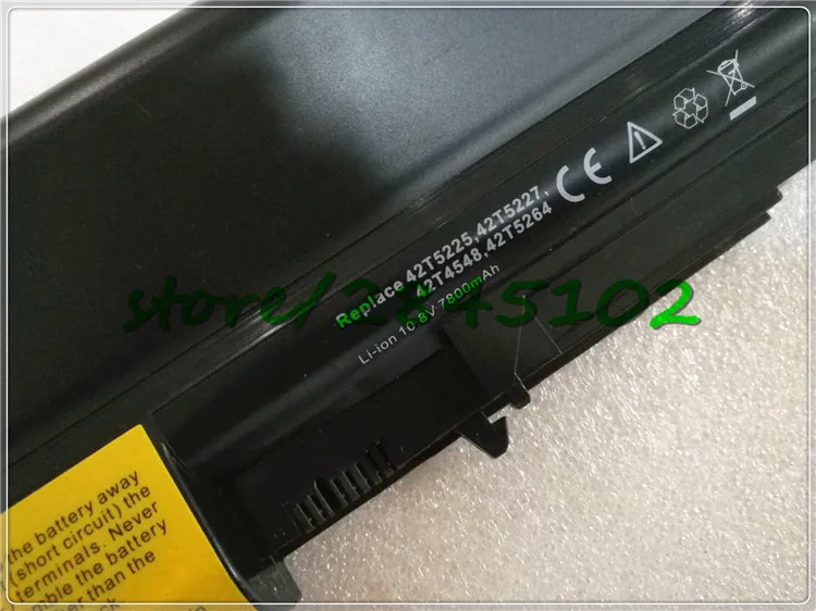 GYIYGY 9 ячеистая для ноутбука батарея для LENOVO ThinkPad R61 7755 77517742 T61 7663 7660 R400 T400 42T5225 42T5227 42T5262 42T5264