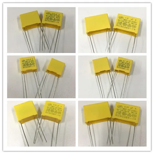 5 шт. X2 безопасный конденсатор 310VAC 310V 104 к 0 1 мкФ 224 224K 22 334 334K 33 474 474K 47 105 105K REP 275VAC