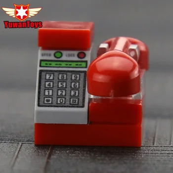 

Building Blocks Action Figure Mini City MOC Friend City Block DIY Building Bricks Telephone Furniture Daily Necessities Toys