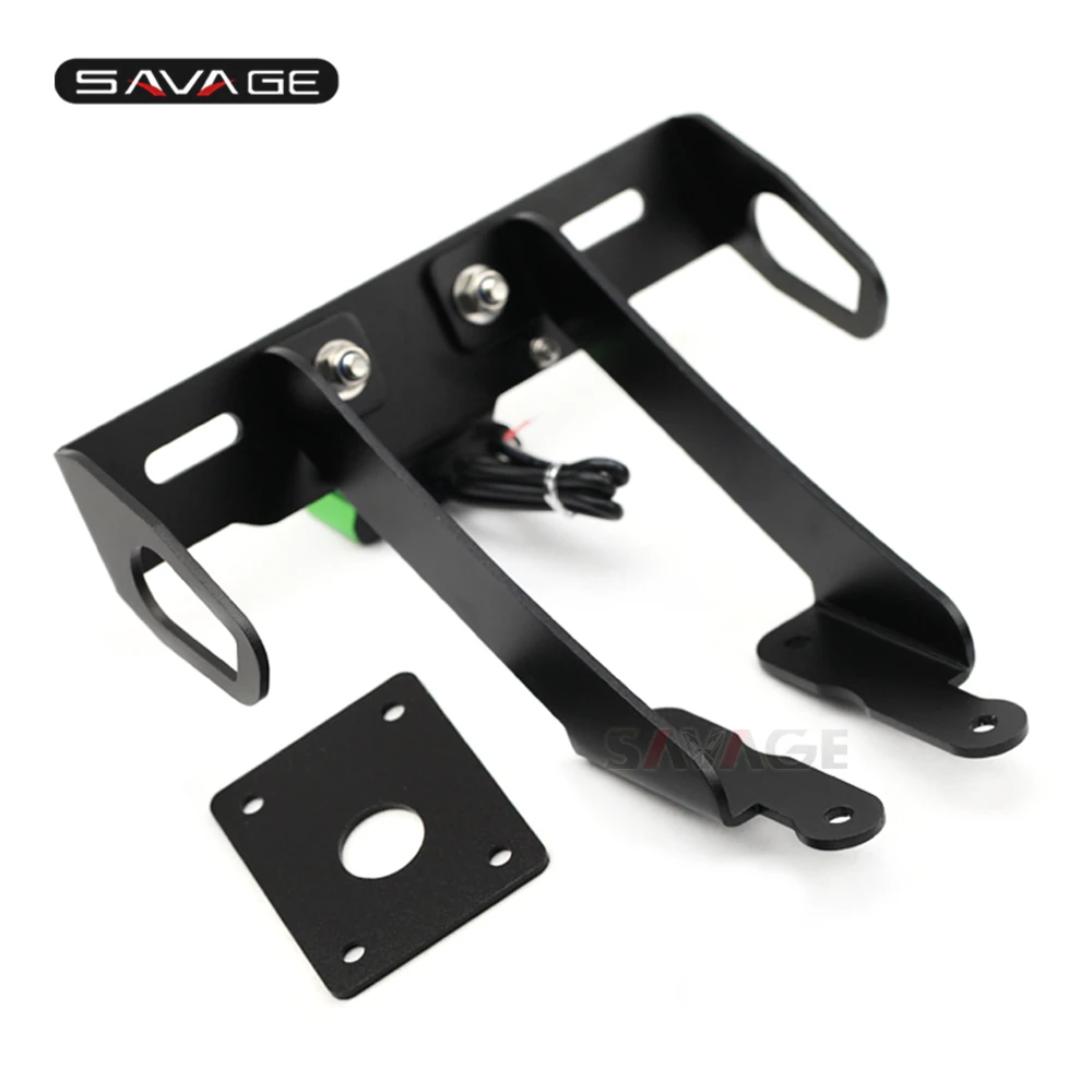Registration License Plate Frame Holder Fender Bracket Stand Support (13)