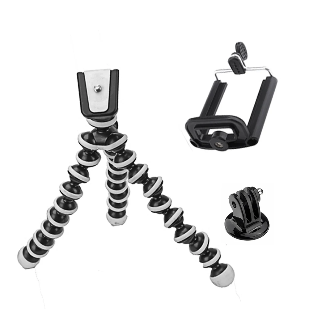 

Sports camera Flexible Octopus Camera Tripod for Gopro 7 6 5 4 3+ for iPhone Mount Phone Clip for SJCAM for Xiaoyi