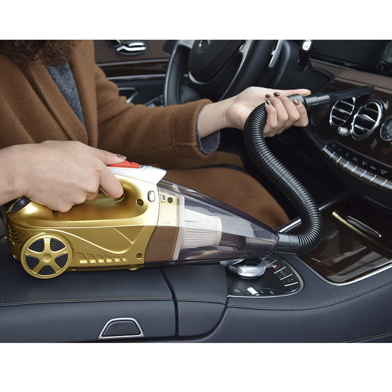 DC12V Мокрый Сухой Портативный 4 в 1 Multi Функция автомобильный пылесос с hepa фильтр