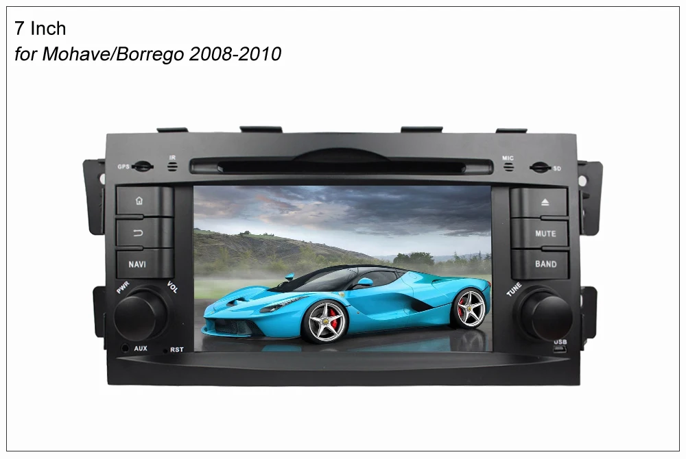 Excellent SINOSMART Android 9.0 4G RAM 8 core CPU Car DVD GPS Navi Player for Kia K7/Cadenza/Mohave/Borrego 2008-2012 5