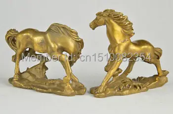 

SUPERB COLLECTION VINTAGE OLD HANDMADE DECORATION COPPER HORSE STATUE
