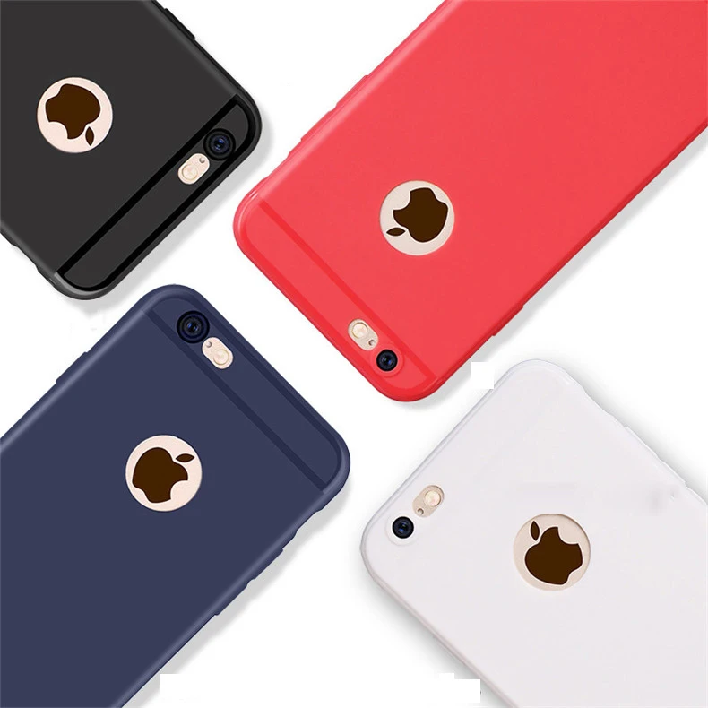 Мягкий матовый чехол для iPhone X чехлы 10 8 7 6S 6 Plus 5 se полная задняя крышка силиконовый