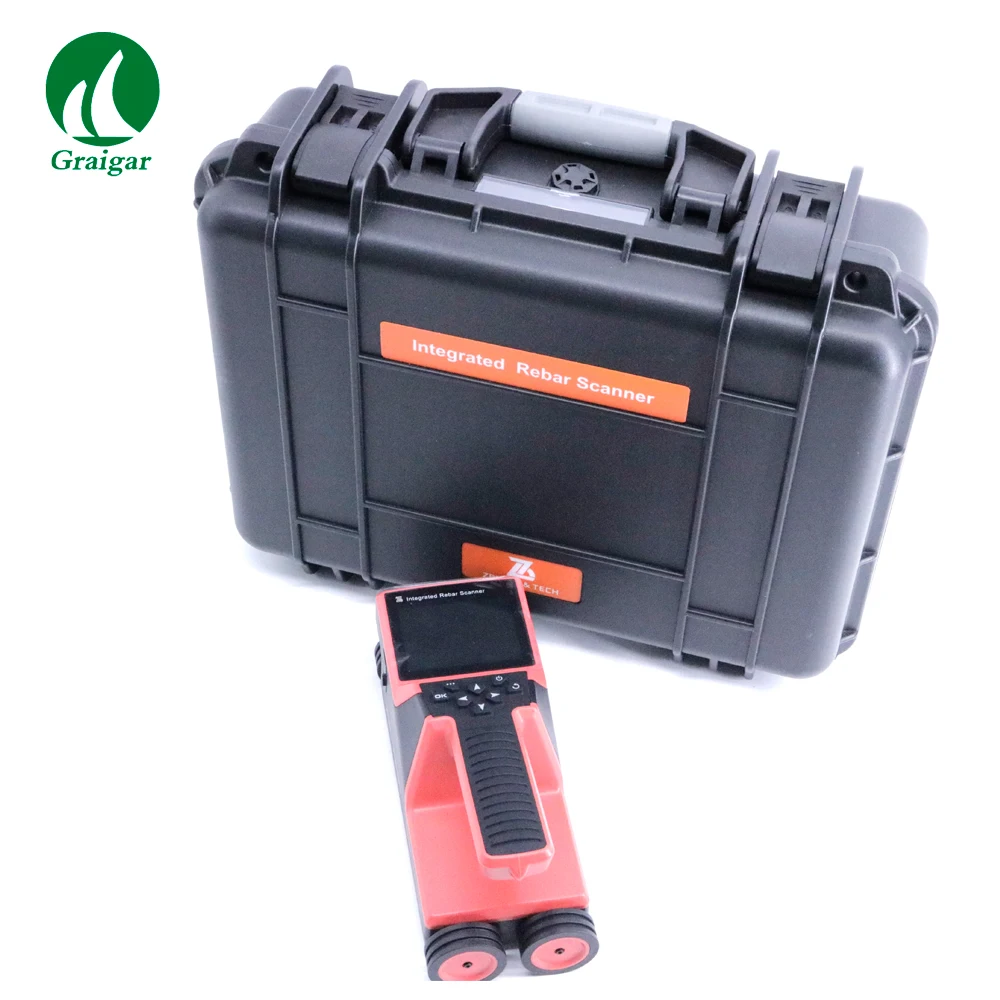 

ZBL-R660 Integrated Rebar Scanner Testing the Location Distribution Best Quality with High Precision