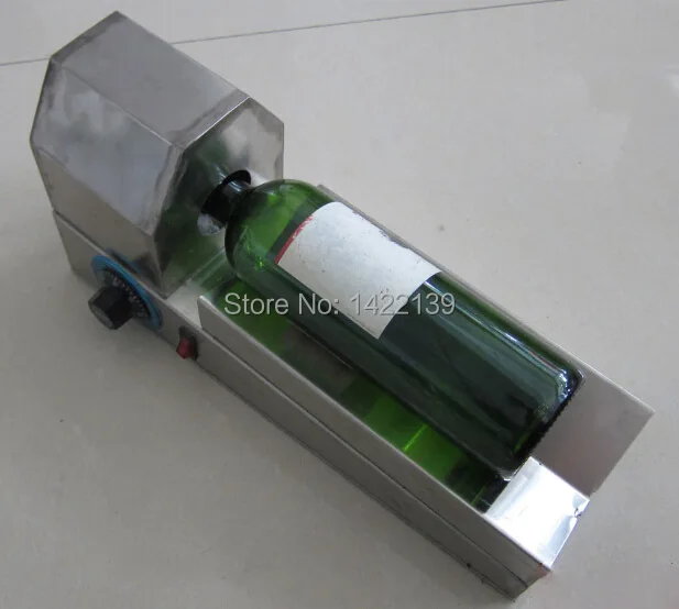 

PVC heat shrinkable plastic bottle cap red wine shrink machine