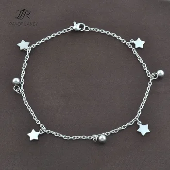 Stainless Steel Anklet Bracelet on Foot Ankle Bracelet Anklet-1