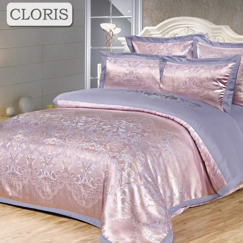 Модное дизайнерское хлопковое постельное белье CLORIS Fast Sent жаккардовое