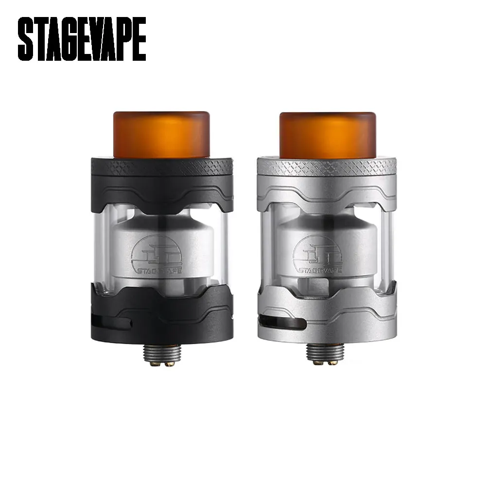 

New Original StageVape Armor RTA 3ml Capacity Tank with Postless Deck Design & Easy Top Refill E-cig Atomizer VS Zeus Dual RTA