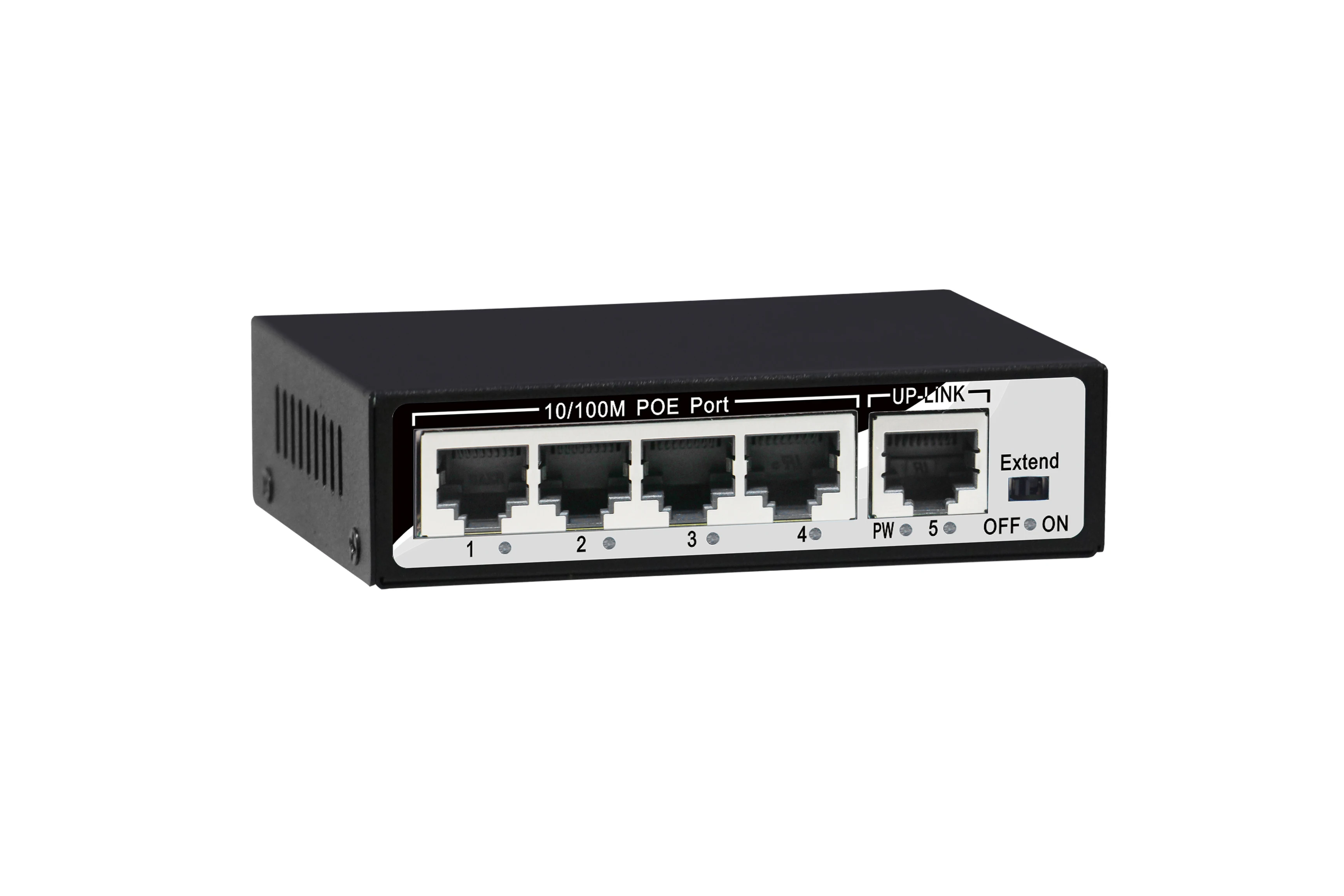 5 портовый 10/100 м коммутатор из которых 1 4 порта поддерживают POE IEEE 802.3af