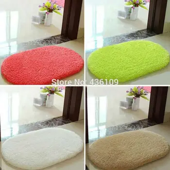 

10pcs/lot Fashion Design Hot Sale New of Super Magic Slip-Resistant Pad Room Oval Carpet Floor mats 40*60CM Free Shipping