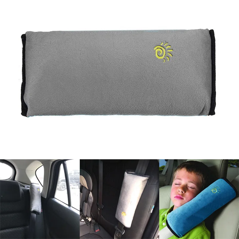 Seat Belt Headrest Auto Baby Safety Harness Shoulder Pad Cover Children