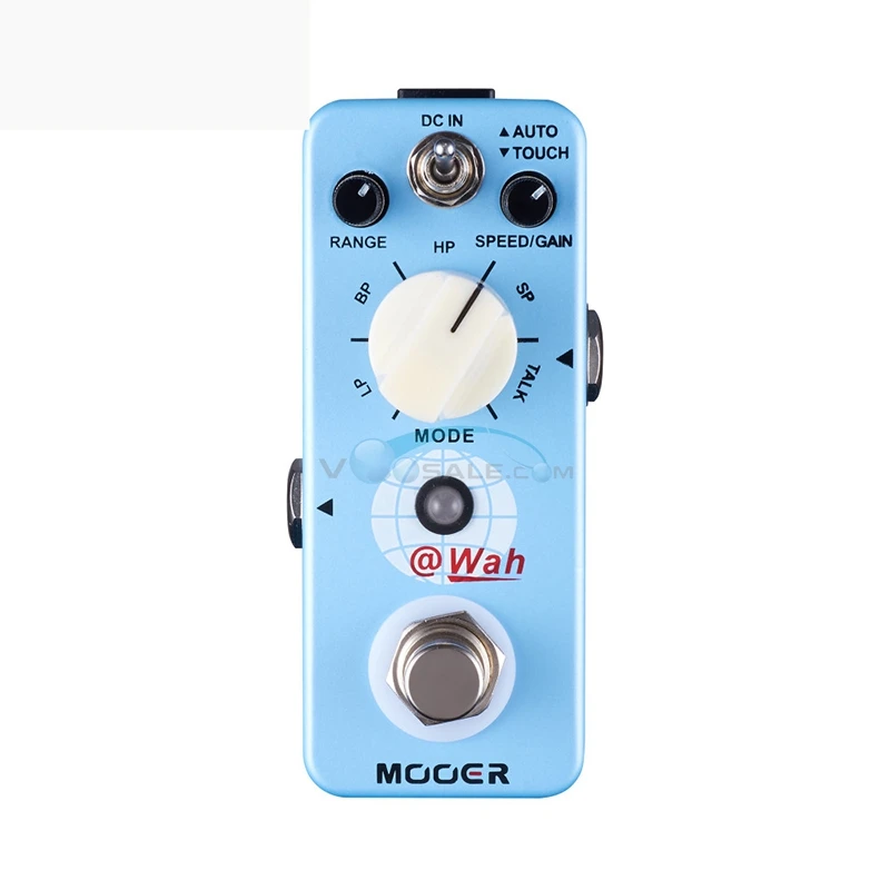 Mooer @Wah Guitar Effect Pedal Auto Touch 4 Different Wah Filter Effect Models and 1 Talk Effect