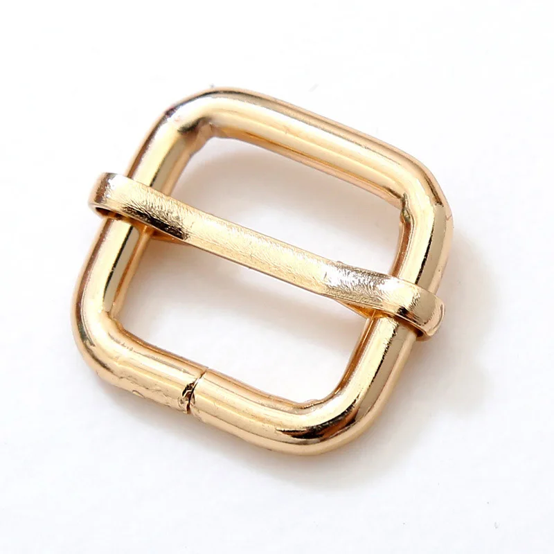 10pc 2cm diameter Metal Slides Shoe buckle Pin Buckles Strap Slider