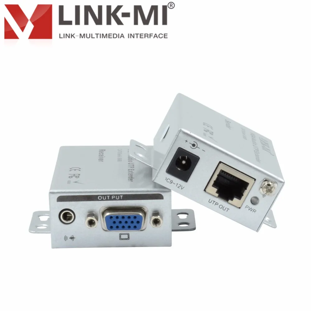 101TRSC Mini 100m VGA Сетевой удлинитель сигнала передатчик RJ45 CAT5e/6 100M UTP
