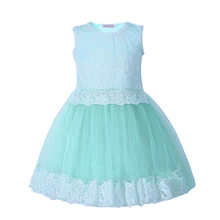 Pettigirl летние платья принцессы для маленьких девочек элегантные кружевные вечерние Начинающий ходить ребенок детская одежда для свадьбы фатиновые платья-пачки