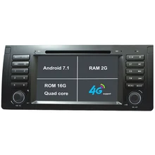 2G RAM Android 7.1 Car DVD Player For BMW/E39/X5/M5/E38/E53 Car radio stereo tape recorder GPS navigation with bluetooth wifi