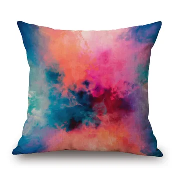 

Symphony geometric simplicity Nordic cotton pillowcase car sofa cushion for leaning on of 45 * 45