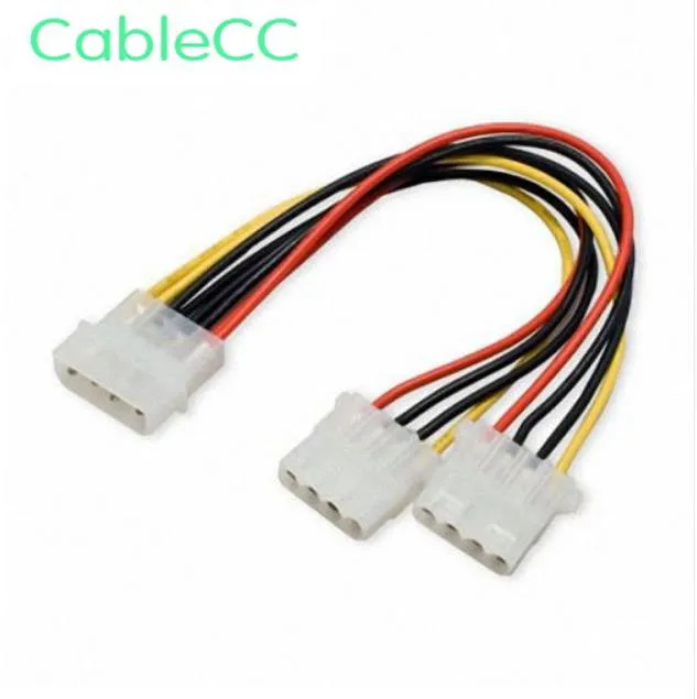 

IDE 4p to dual IDE Y Splitter 10cm hard disk Power supply Extension Cable