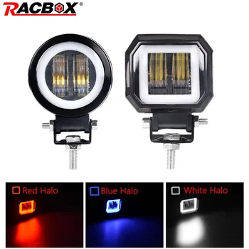 

3 inch 7D Lens LED Work Light 12V 24V Car Auto SUV ATV UTV UAZ 4WD 4X4 Offroad LED Driving Fog Lamp Motorcycle Truck Spotlights