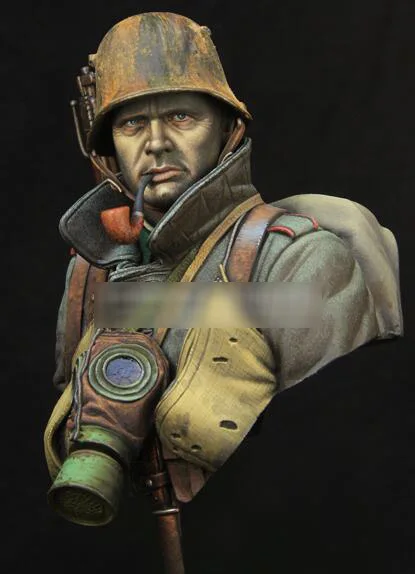 

1/10 Resin Bust Soldiers Not Assembled Uncolored