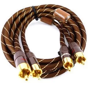 

HIFI EXQUIS CS845 RCA Audio Signal Cable Pure copper 1.5M for a pair