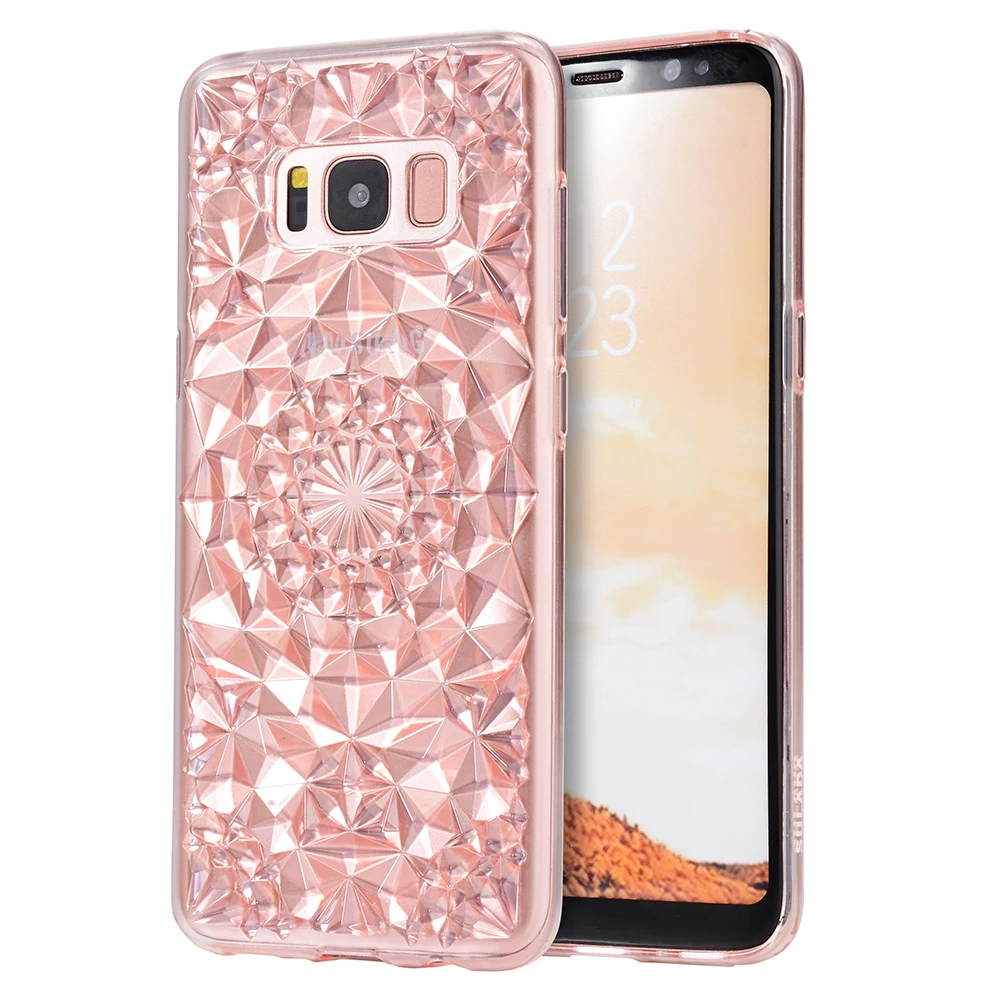 3D Glitter Crystal Case for Samsung Galaxy S8 Case S8 Plus 3D Glitter Crystal Case for Samsung Galaxy S8 Case S8 Plus