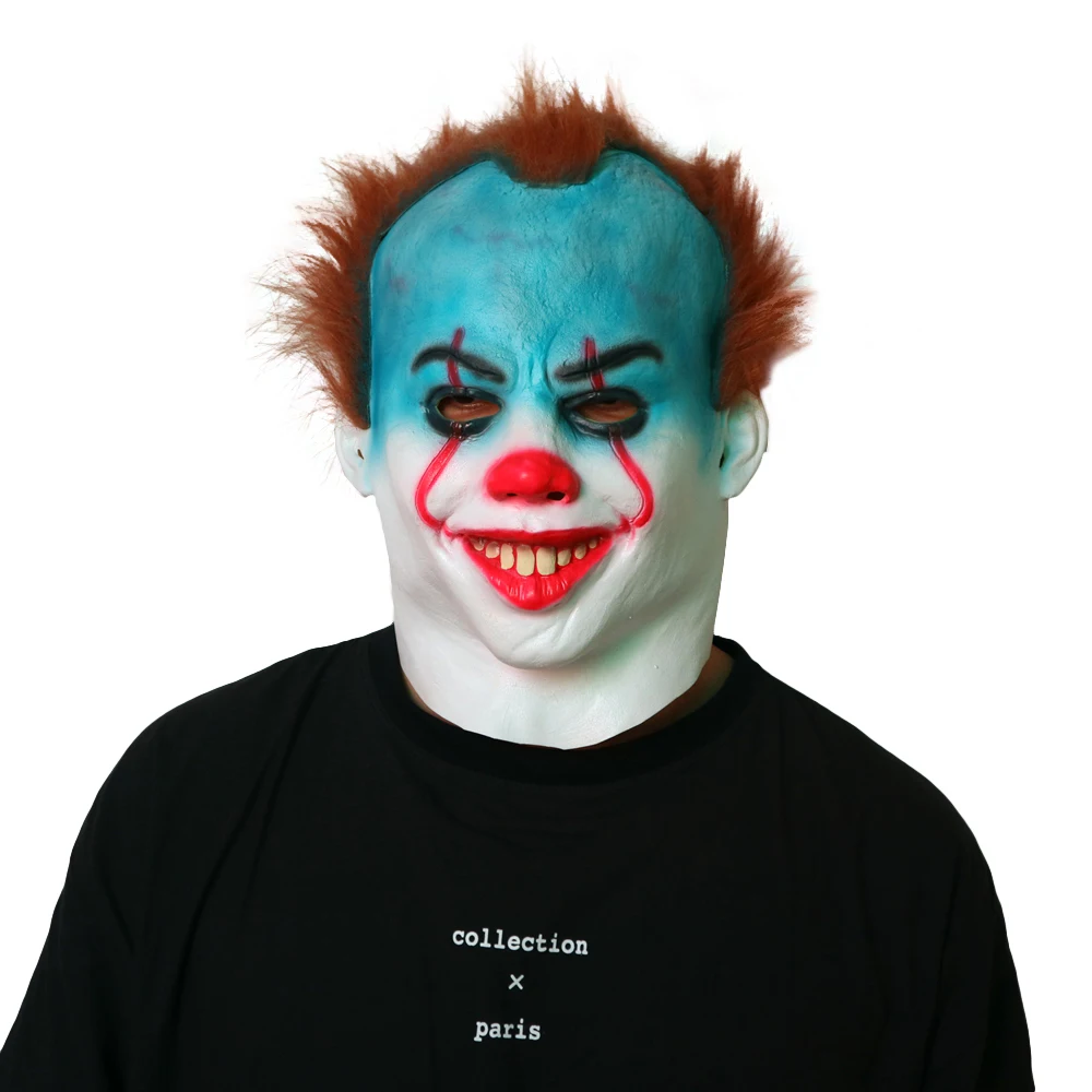 2018 Christmas Halloween Clown Costumes Mask Cosplay Ball Party Supply