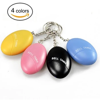 

Outdoor Egg Shape Women Self Defense Alarm Girl Security Protect Alert Personal Alarm Safety Scream Keychain Alarm HOT