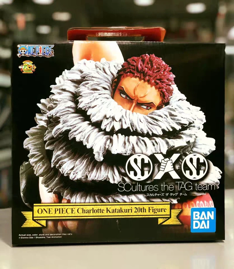 WSTXBD BANPRESTO одна деталь OP 20TH скульптуры тег команда битва CHARLOTTE катаку Фигурки игрушки Фигурки Куклы за рубежом