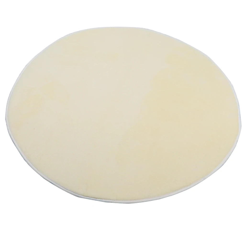 1M/1.2M Soft Coral Fleece Kids Playhouse Tent Carpet Rug Pad Bedroom Cushion Mat Floor Game Activity Toy