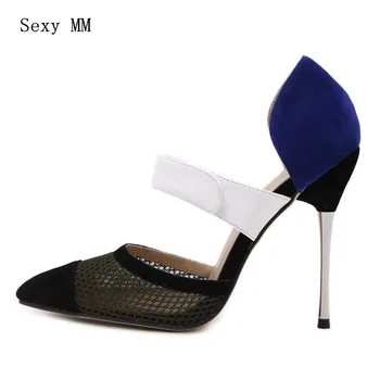 

Sexy High Heels Women Pumps High Heel Shoes Stiletto Woman Party Wedding Shoes Kitten Heels Plus Size 35 - 40