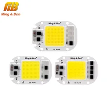 LED COB Smart IC Chip Beads 20W 30W 50W AC220V 230V Input LED IP65 Smart IC DIY For Floodlight Cold White Warm White No Driver