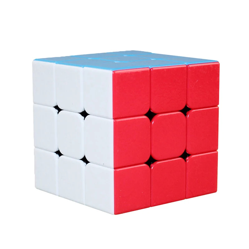 Colorful Rubiks Cube 3x3x3 Magico oyuncak Non Stickers Classic Toys Magic Cube Speedcube 56mm Puzzle 3*3*3 Speed Neo Cube Rubiks