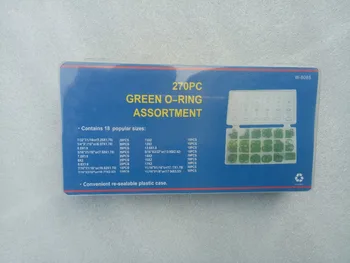 

New 270 pcs/R134a R12 O-Rings Rubber Seal Assortment Car Automotive Air Conditioner System Repair Tool