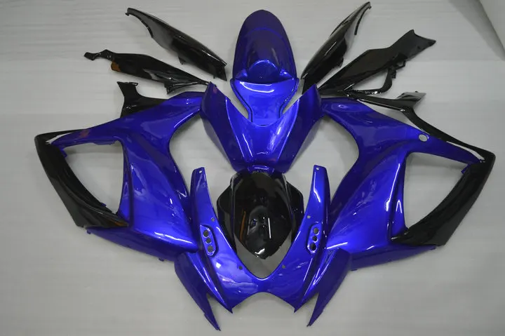 Motorcycle Fairing kit for GSXR600 750 K6 06 07 GSXR 600 GSXR750 2006 2007 ABS Blue black Fairings set+gifts SB116 | Автомобили и