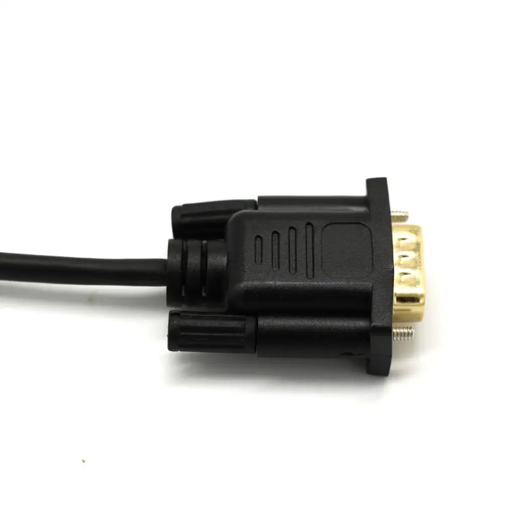 VGA HD15 Male To Male Cable Monitor M/F Extension Adapter Cord 0.3 m High performance VGA Extension Cable Connects