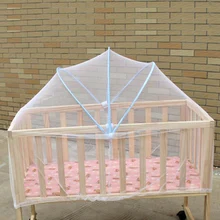Baby Cradle Bed Mesh Mosquito Nets Foldable Summer Baby Arched Mosquitos Nets Portable Crib Netting For Infant Baby Cradle