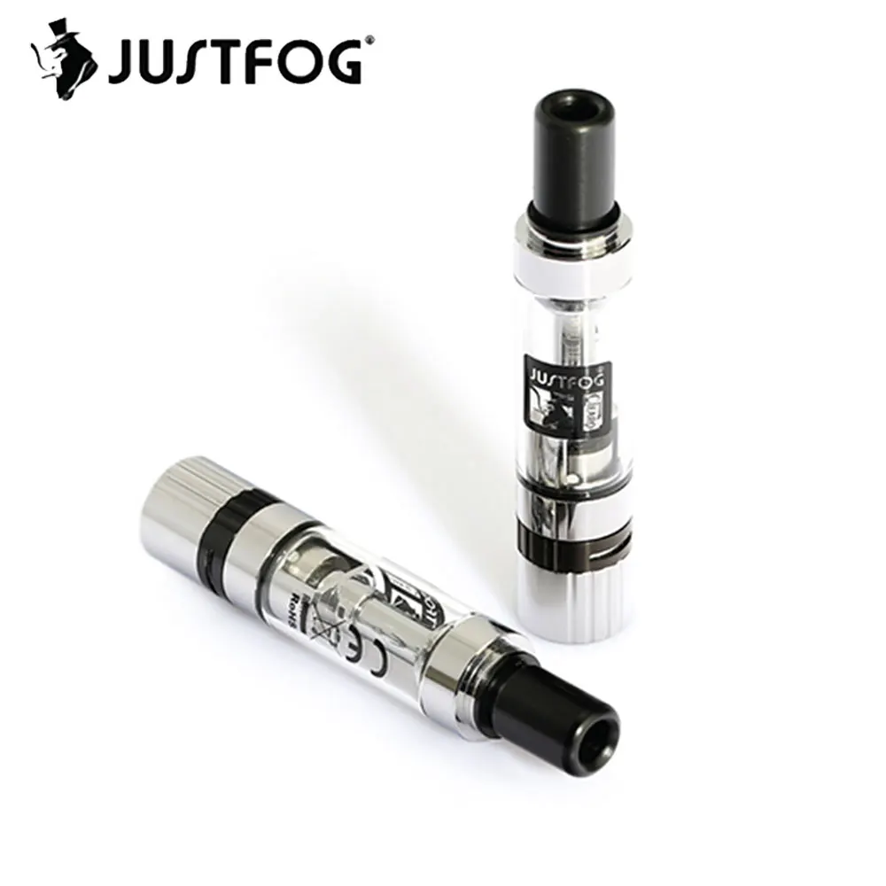 Оригинальный JUSTFOG Q14 Clearomizer с 1,8 мл Ёмкость 14 мм Диаметр электронная сигарета испаритель Набор для Q14 комплект