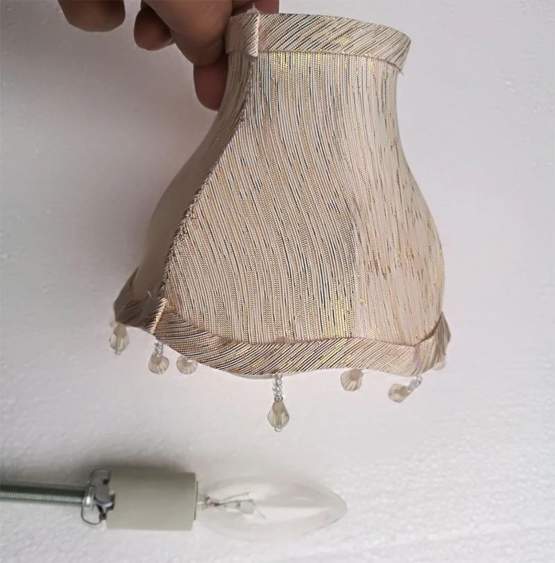 

Cloth lampshade costomized lamp parts Lighting Accessories or Compensation difference of prices for chandelier Lamp Shades cover