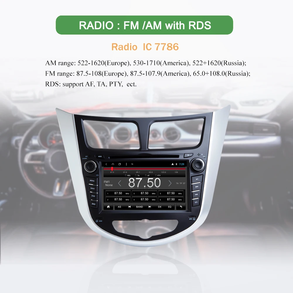 Excellent BONROAD Octa Core 1024*600 Android 8.1 Car DVD GPS Player For Solaris Verna Accent Car PC Headunit Radio Video Player Navigation 7 Excellent BONROAD Octa Core 1024*600 Android 8.1 Car DVD GPS Player For Solaris Verna Accent Car PC Headunit Radio Video Player Navigation 7