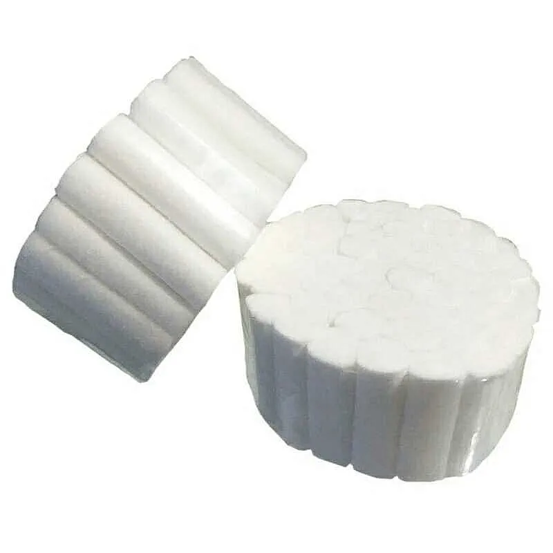

1000 pcs/set Disposable Dental Cotton Rolls Absorbent Medical Surgical Haemostasis Absorb Slobber Dentist Supplies