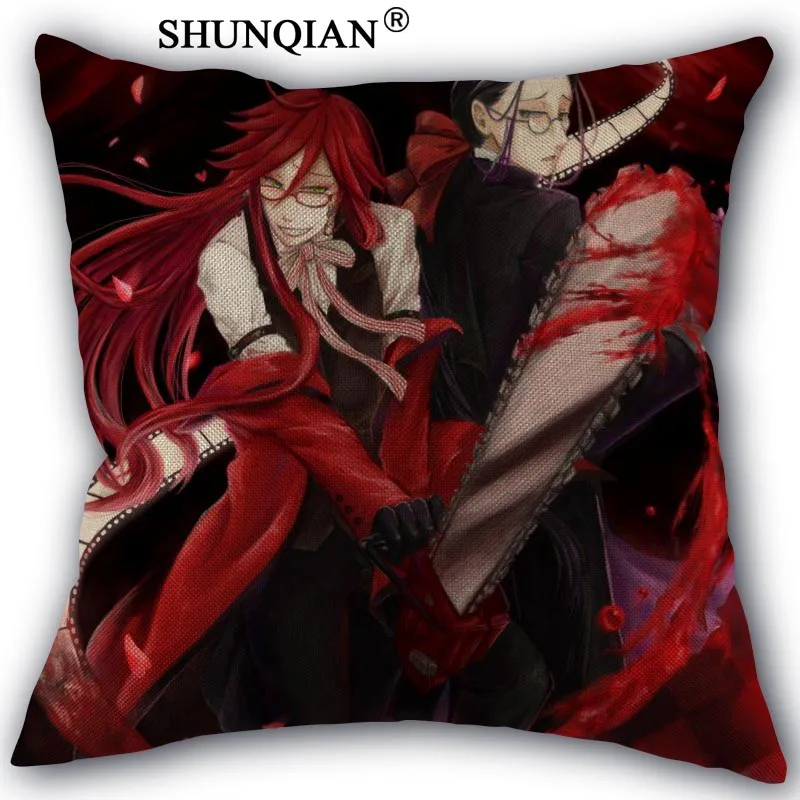 Grell Sutcliff хлопковая льняная Наволочка на заказ домашние текстильные украшения с одной стороны наволочки размером 45*45 см - Цвет: Pillow Cover