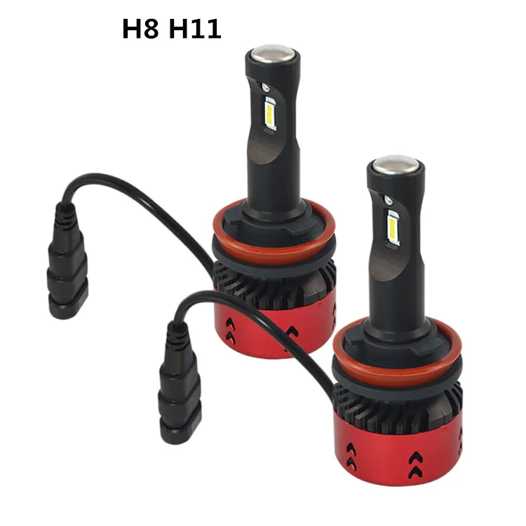 Новинка 55 Вт V6 H4 H7 H8 H11 H15 5202 9005 9006 9012 D2S PSX24W PSX26W светодиодные лампы для