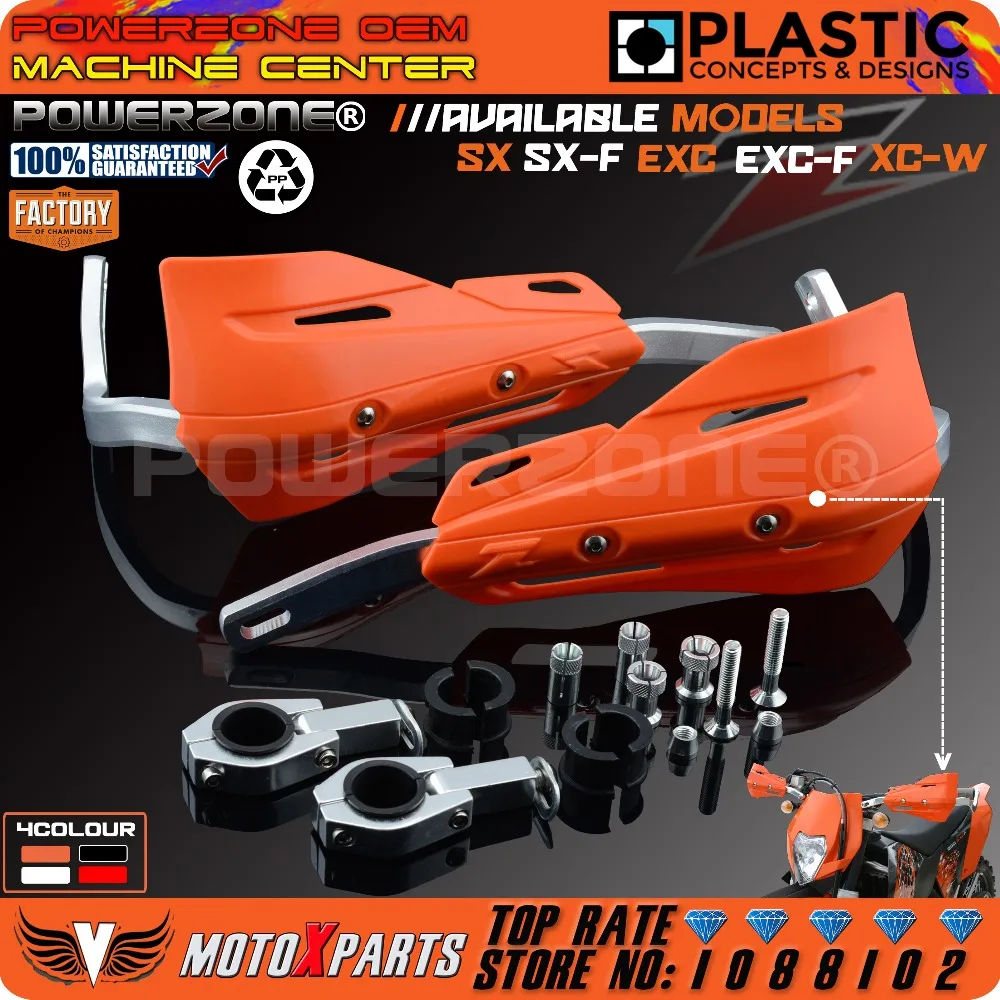 Baratos Motocicleta Dirt Bike ATV manillar protectores de mano para KTM SX SXF EXC XCW EXC F Husqvarna 85 125 250 300 350 450 530