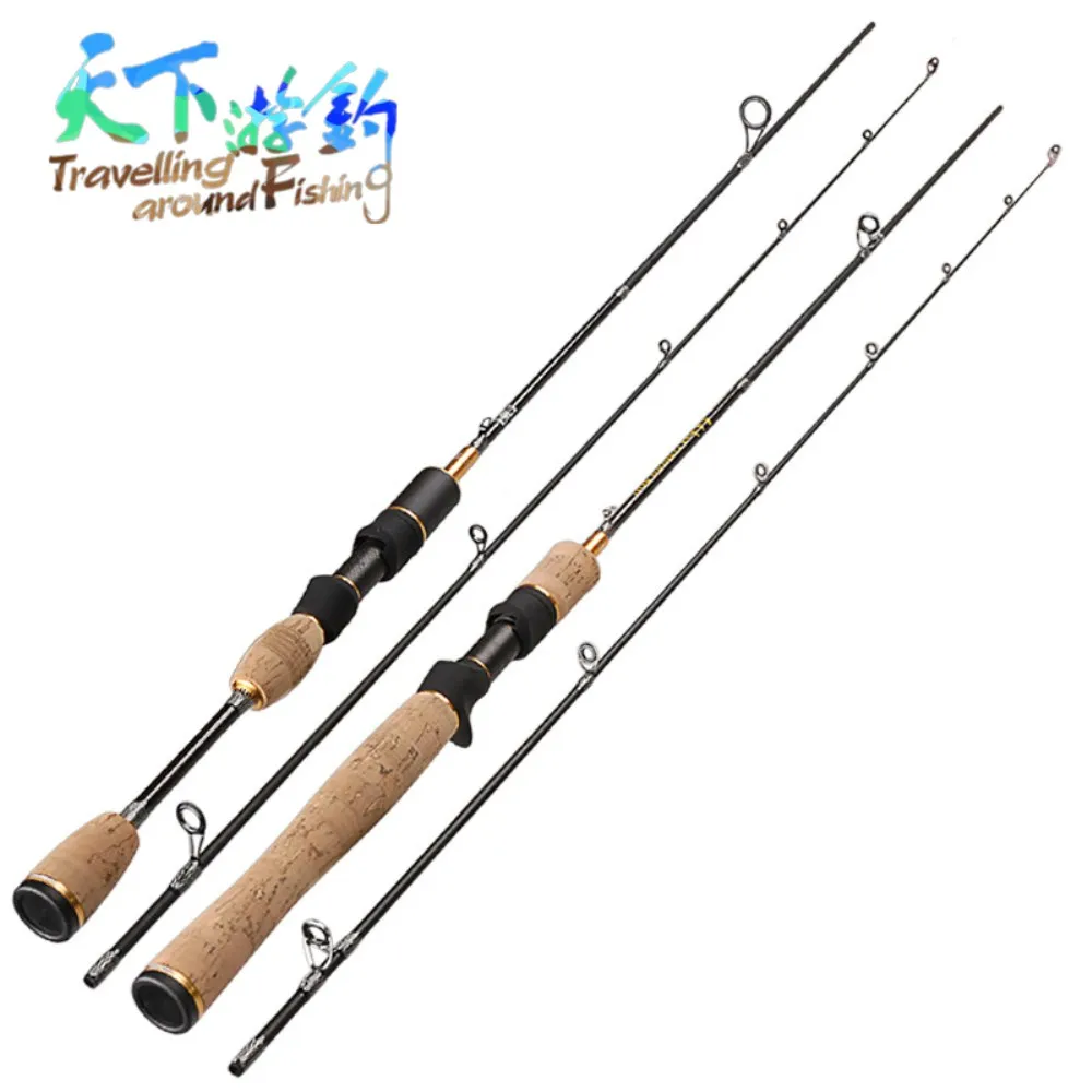

TAF 1.8m Spinning or Casting Fishing Rod UL Power Lure Weight 0.5-5g 2 Section Lure Rod Carbon Fiber Carp Fishing Pole Pesca