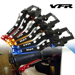 Для Honda VFR750/VFR700F2/VFR750F/VFR750R 86-98 VFR 750/F/R/700 F2 Мотоцикл с ЧПУ Регулируемый складной Рычаги Тормозная система сцепления