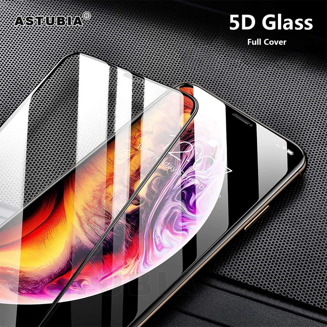 5D Tempered Glass For Iphone XS Max Full Cover Screen Protect Glass On The For iphone XS XR